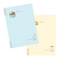 Sổ Dot Line lò xo nhựa mềm 2 đầu B5 120 trang 100/76; MS: 510