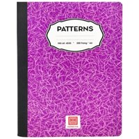 Sổ Ghi Chép A4 Kẻ Ngang 200 Trang 58gsm Patterns – Hồng Hà 4530 – Màu Tím