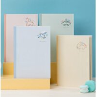 Sổ ghi chép khâu gáy hình khủng long kẻ ngang 60 trang 70g Deli - 1 quyển size A5 - Nhiều màu sắc FA560-N06 - Xanh lá Size A5