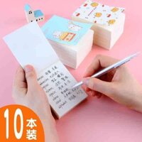 Sổ ghi chép xé ,giấy không dính ,chú sau đó ,notepad di động mini ,nhớ trống