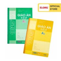 Sổ giáo án 5 ô ly KLONG A4 120 trang 7092 MS 312T5