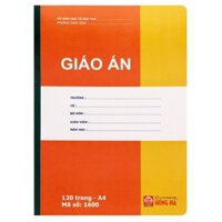 Sổ Giáo Án A4 Hồng Hà 120 Trang 3064