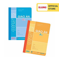 Sổ giáo án kẻ ngang KLONG A4 200 trang 58/92; MS: 315