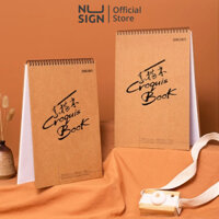 Sổ Giấy Vẽ Phác Thảo 110gsm/160gsm Deli khổ A4 B5 - Giấy Dày Phù Hợp Vẽ Tranh Bút Chì Mỹ Thuật Sketchnote Sketchpaper