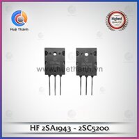 Sò HF 2SA1943 - 2SC5200 x 20 cặp, đảm bảo tin dùng, chất lượng, hàng uy tín, giá rẻ cạnh tranh, hỗ trợ lâu dài