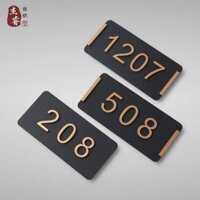 Số Hộ Gia Đình Tùy Chỉnh Khách Sạn Căn Hộ Phòng Biển Số Ký Túc Xá Phòng Biển Số Biển Hiệu Acrylic Biển Số Hộ Gia Đình