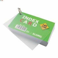 Sổ Index Card A7- móc treo 14092 Klong MS912