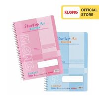 Sổ kẻ ngang lò xo đơn Startup KLONG A4 200 trang 5892 MS 380
