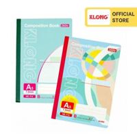Sổ kẻ ngang may dán gáy Composition book KLONG A5 260 trang 5892 MS 914