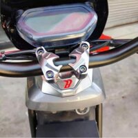 Sọ khỉ nhôm CNC dành cho xe máy xe điện dùng ghi đông trần