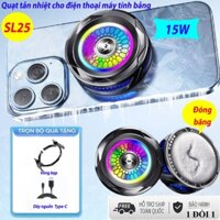 Sò lạnh quạt tản nhiệt cho điện thoại máy tính bản mẫu mới SL25 giúp làm mát cho điện thoại máy tính bảng, Đóng băng
