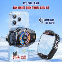Sò lạnh tản nhiệt điện thoại J20 tốc độ quạt 5000 vòng/phút sò lạnh siêu rẻ với 3 chế độ làm lạnh