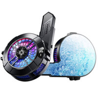 Sò lạnh tản nhiệt điện thoại máy tính bảng SL33 quạt sò lạnh từ tính 2024 led RGB hiển thị nhiệt độ