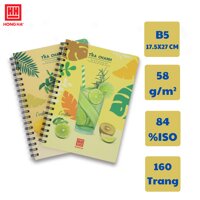 Sổ lò xo 160 trang B5 Hồng Hà Creative 4146