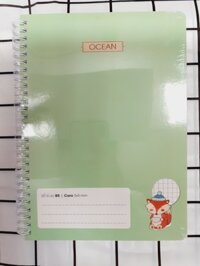 Sổ lò xo caro Ocean Hải tiến 200 trang B5