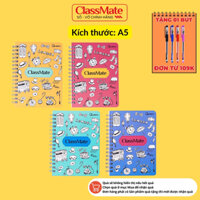 Sổ Lò Xo Kẻ Ngang 200 Trang 70gsm Sổ A5 Bìa London Sổ Tay Ghi Chép Classmate Nhật Ký, Planner, Bullet Journal 20-029A5