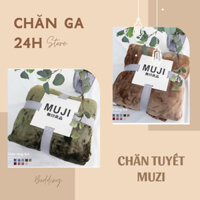 [SỐ LƯỢNG CÓ HẠN] Siêu Khuyến Mãi Chăn tuyết Muji 2 Lớp Siêu Mềm Mịn Chuẩn Hàng Loại 1