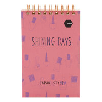 Sổ LX Twin Memopad Shining Days Motto A6 120 Trang 9.7 x 14.8 cm