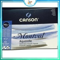 SỔ MÀU NƯỚC CHUYÊN DỤNG CANSON MONTAVAL A3(30CMX42CM)