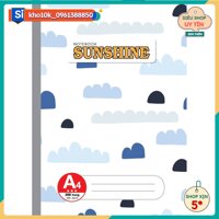 Sổ may gáy A4 Sunshine 400 trang Lốc 3 quyển của Hải tiến