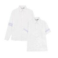 Sơ mi 9HYHTON trắng vải sơ mi OXFORD dày dặn , lịch sự