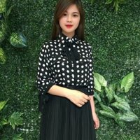 Sơ Mi Chấm Bi Đa Sắc Màu