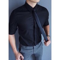 Sơ mi đen huyền bí - nam nữ