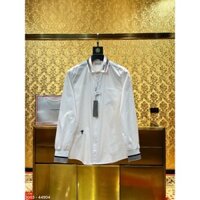 Sơ Mi Dior Thêu Cổ , Check Cổ Tay , Chất Lụa Mịn Mát [QLFASHION LUX] Hàng Có Sẵn