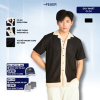 Sơ Mi Geomar Chất Nhung Caro, Form Regular Tôn Dáng, Sang Trọng, Thanh Lịch - FEAER