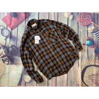 Sơ mi kẻ dạ Flannel shirt cotton 100% (Ảnh thật)