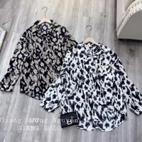 Sơ Mi Lụa Da Báo Siêu hót 😍😍😍 ảnh thật trai sàn nha