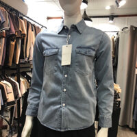 sơ mi nam , áo jeans bò cao cấp (H 009- ảnh thật )