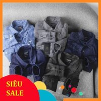 Sơ mi nam Galvin cotton denim , áo sơ mi denim co giãn 4 chiều 81 - Galvin Store