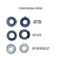 SƠ MI NHỰA - BẠC ĐẠN 608 CHUYÊN QUẠT - HÀNG CHÍNH HÃNG - SƠ MI NHỰA