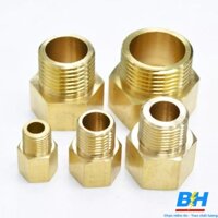 Sơ Mi Nối Ren Trong 21 Ren Ngoài 13mm Thau Dùng Cho Khí Nén RT21RN13