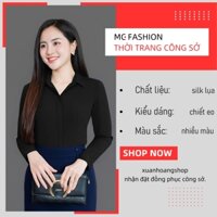 Sơ Mi Nữ Đen Chính Hãng Mc Fashion a198