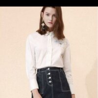 Sơ mi thô thêu kĩ đẹp lẻ sz shop sale mạnh. 285k còn 165k