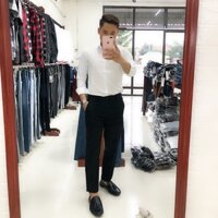 Sơ mi trắng + quần Âu