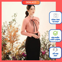 Sơ mi xếp ly Hàn Quốc, Sơ mi công sở, thiết kế cao cấp DENLACO SHOP. Mặc đi làm, sự kiện.