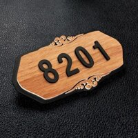 Số Nhà Số Cửa Miếng Dán Hộ Gia Đình Biển Số Hộp Ký Phòng Tùy Chỉnh Cửa Hàng Phòng Khách sạn Biển Số Acrylic20250315
