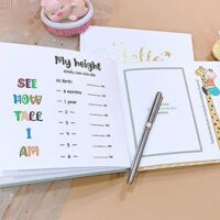 Sổ nhật ký cho bé Helllo Baby - Lưu giữ những khoảnh khắc đầu đời đáng nhớ