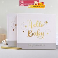 Sổ nhật ký cho bé Hello Baby - Lưu giữ những khoảnh khắc đầu đời đáng nhớ