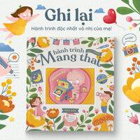Sổ Nhật Ký Hành Trình Mang Thai Độc Đáo Cho Mẹ Bầu | Nhà Đậu | 109