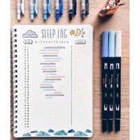 Sổ planner A5 bullet journal 200 trang ruột dot