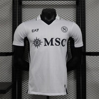 Số Plyer 2024 / 25 S.S.C. Áo thi đấu sân khách Napoli Áo bóng đá và áo thun S-2XL