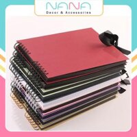 Sổ Scrapbook, Album Dán Ảnh Handmade ( Hàng Thanh Lý)