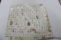 Sổ scrapbook Flowers 30x30cm 27 tờ - PS006