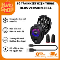 Sò tản nhiệt Quạt tản nhiệt điện thoại sò lạnh Memo DL05 - Led RGB - Nhỏ gọn - Giảm nhiệt nhanh