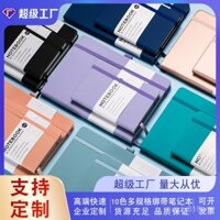 Sổ tay A5 có dây đeo, nhật ký kinh doanh, bán buôn, sổ tay A6 di động, logo tùy chỉnh