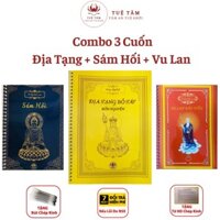 Sổ Tay Chép Kinh Địa Tạng, Sám Hối,Kinh Vu Lan Báo Hiếu In Mờ- Giá Gieo Duyên- Tặng Bút